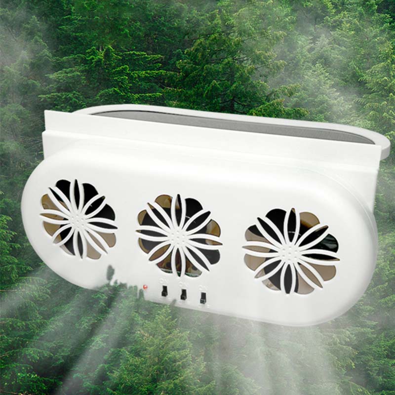 Renewable Energy Fan - Uitlaat Krachtige ventilatie Raamradiator Radiatorventilatoren USB-koeling