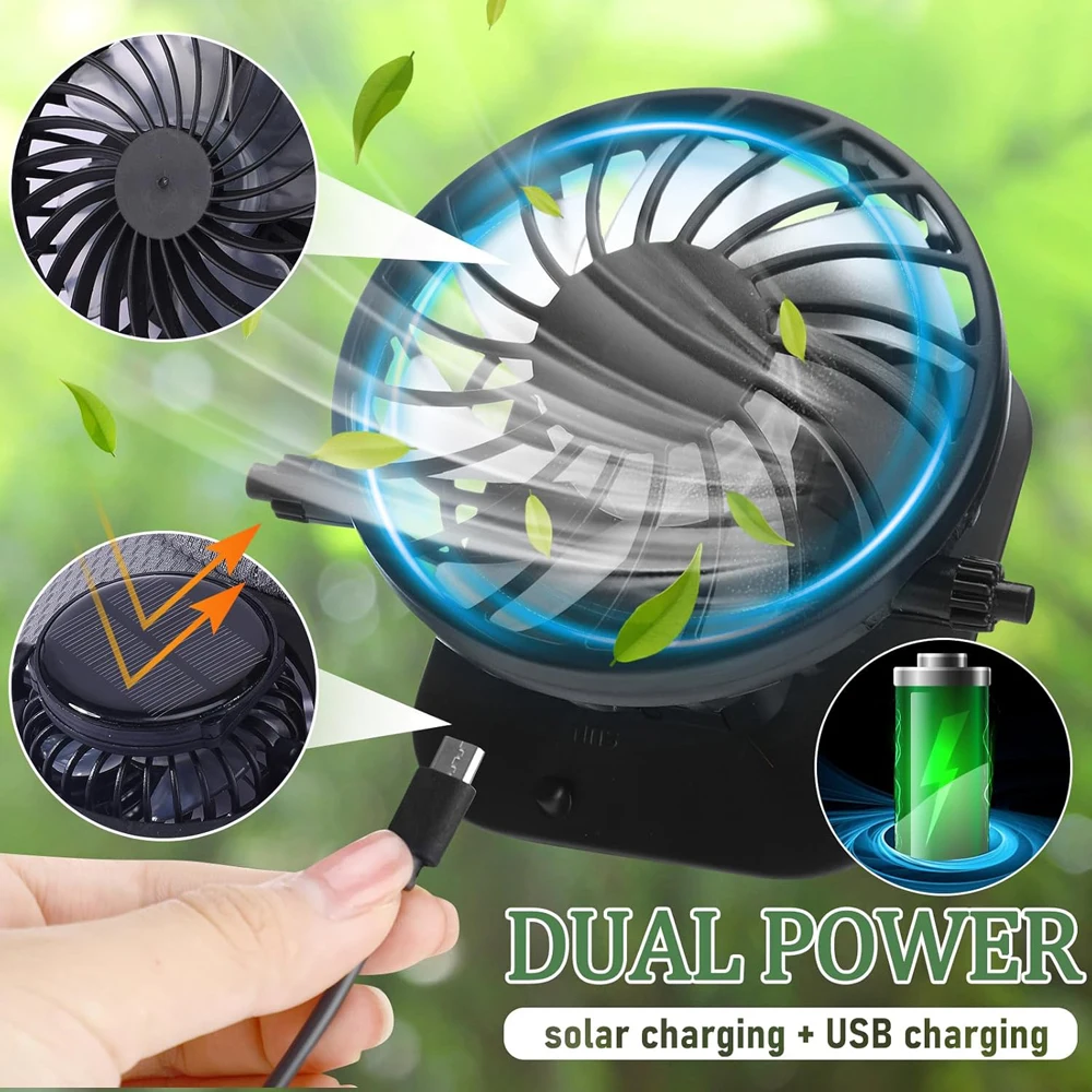 Zonne-aangedreven ventilatorho - Renewable Energy Fan recensie en prijs