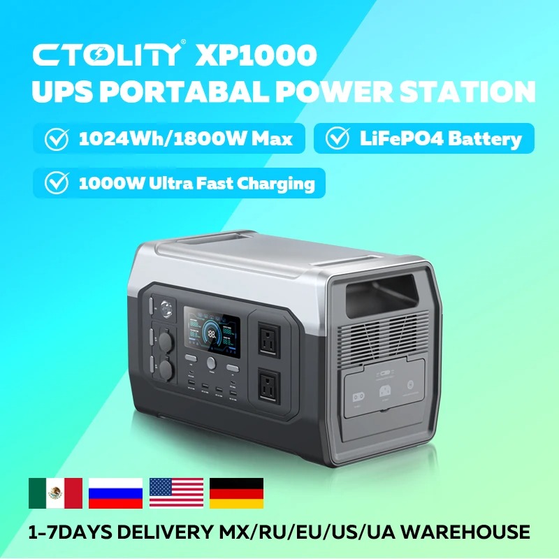 【Bestseller】 CTOLITY XP1000 18 - Portable Power Station recensie en prijs