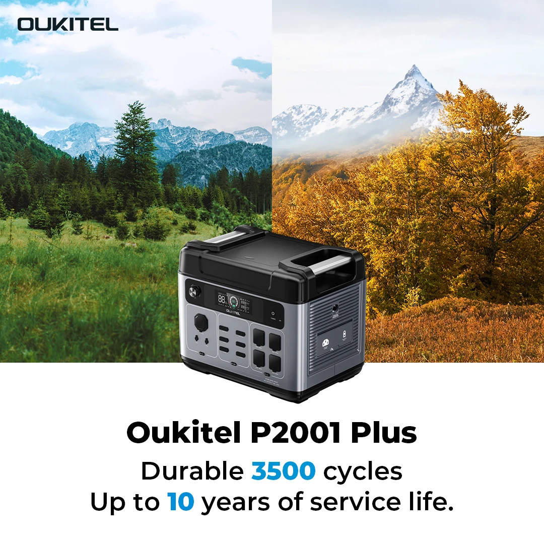 P2001 PLUS 2400W draagbare kra - Portable Power Station recensie en prijs