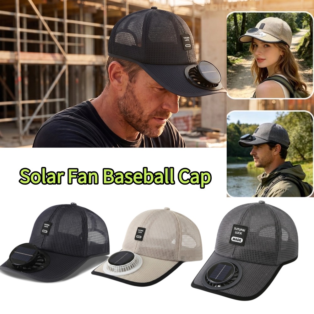 Unisex ventilatorpet op zonne- - Renewable Energy Fan recensie en prijs