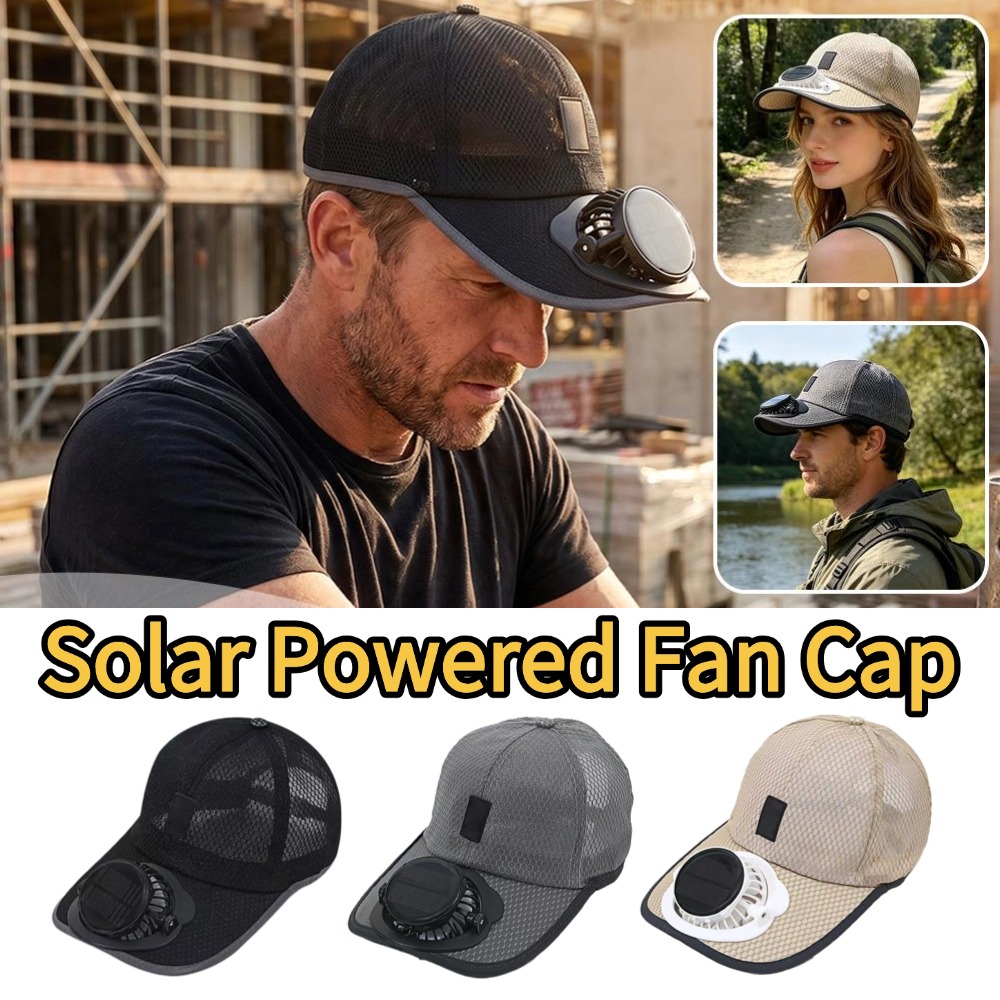 Unisex ventilatorpet op zonne- - Renewable Energy Fan recensie en prijs
