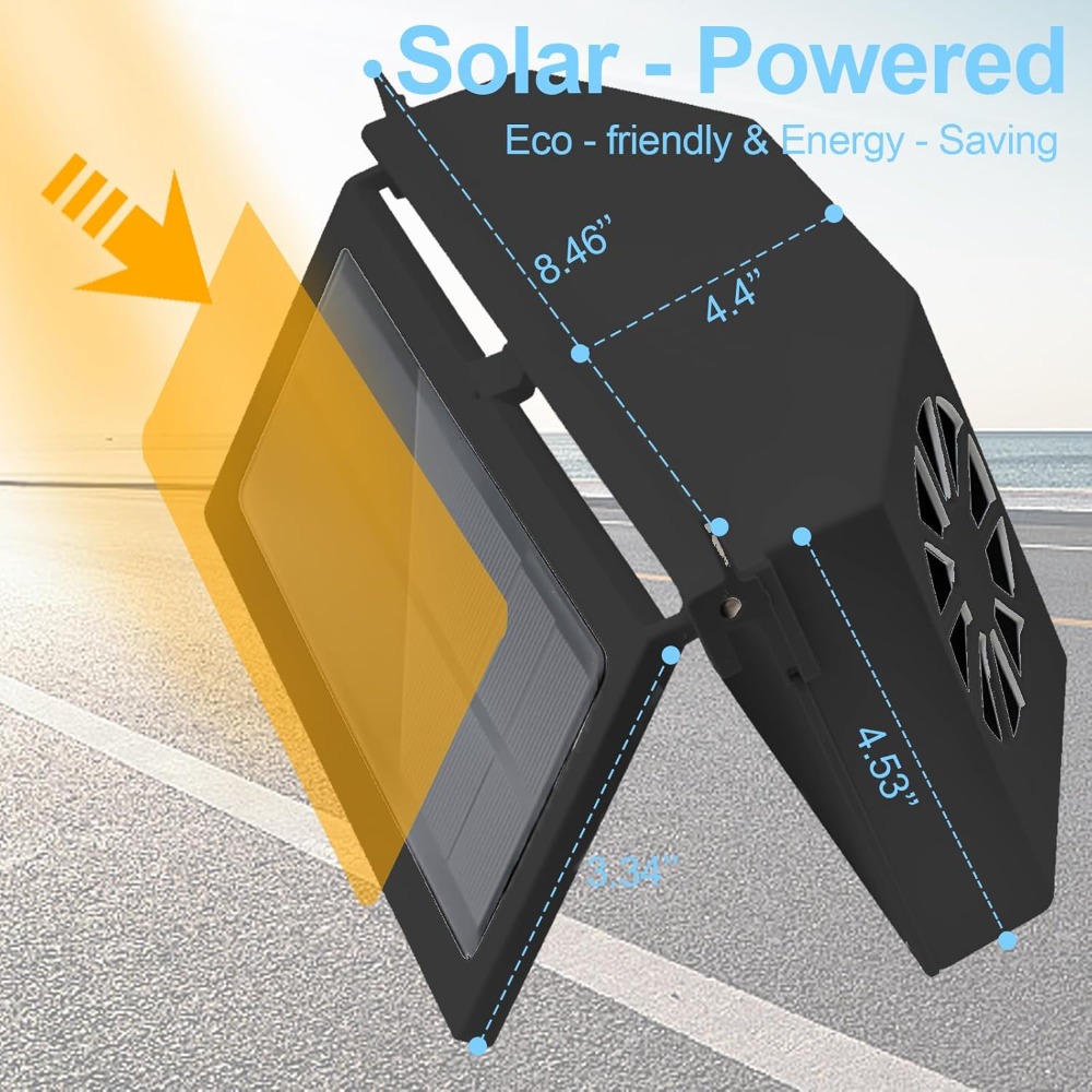 3-kops auto-uitlaatventilator  - Renewable Energy Fan recensie en prijs
